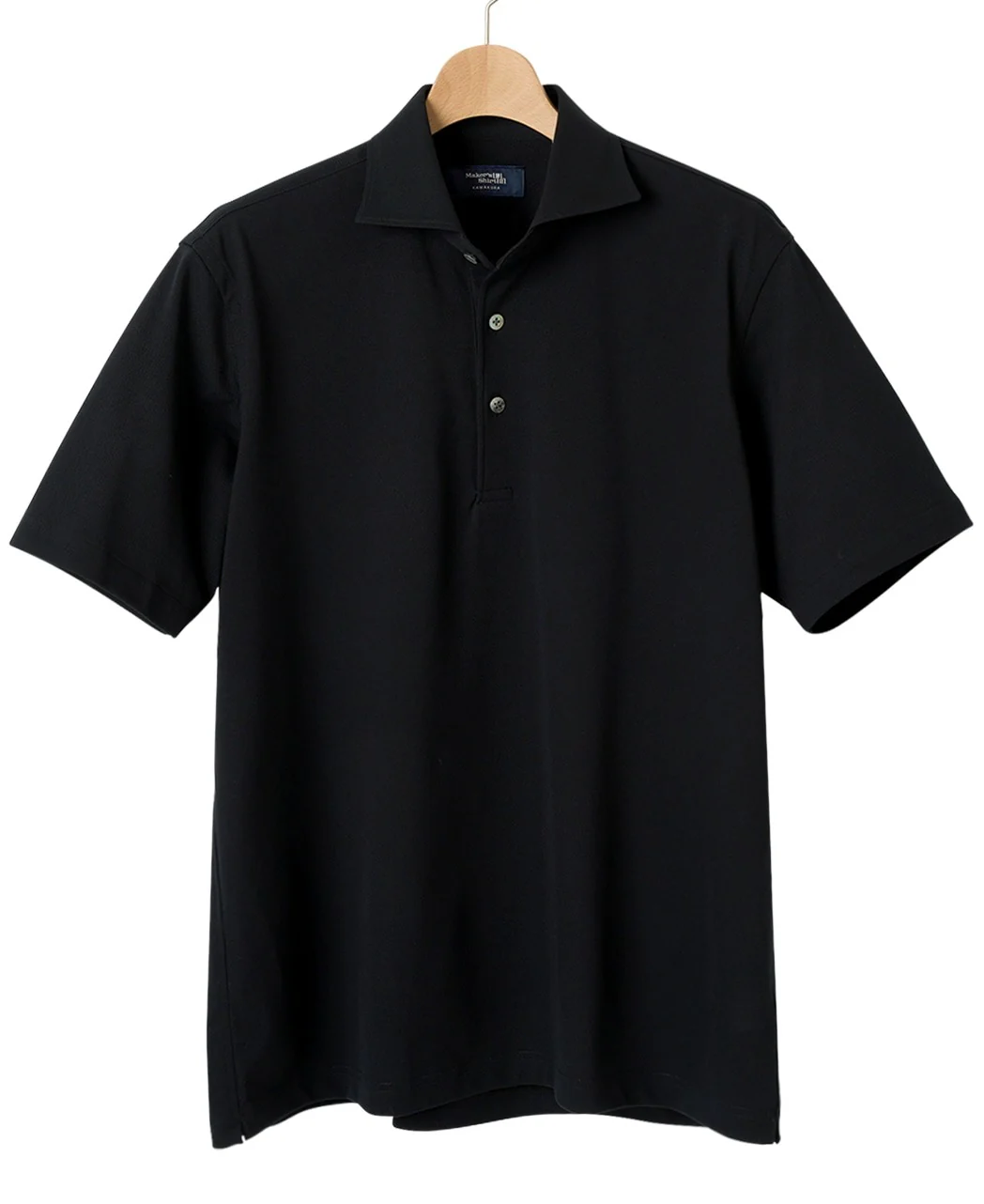 Piqué Polo Shirt Spread Collar