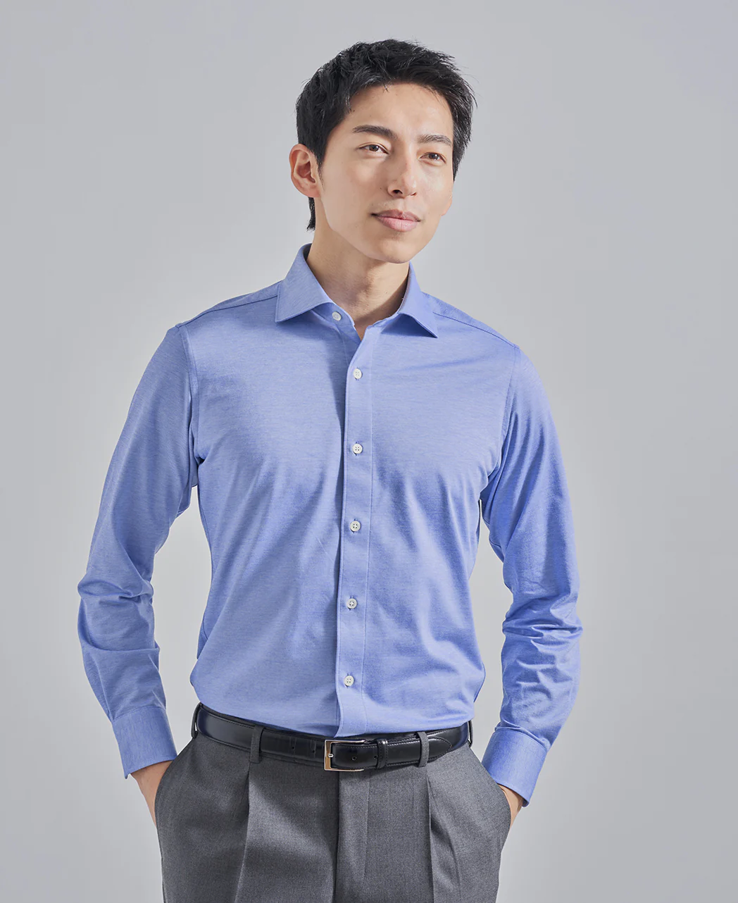 TOKYO SLIM FIT - Spread J-Tech Stretch EASY CARE High-Gauge Jacquard - Image 12