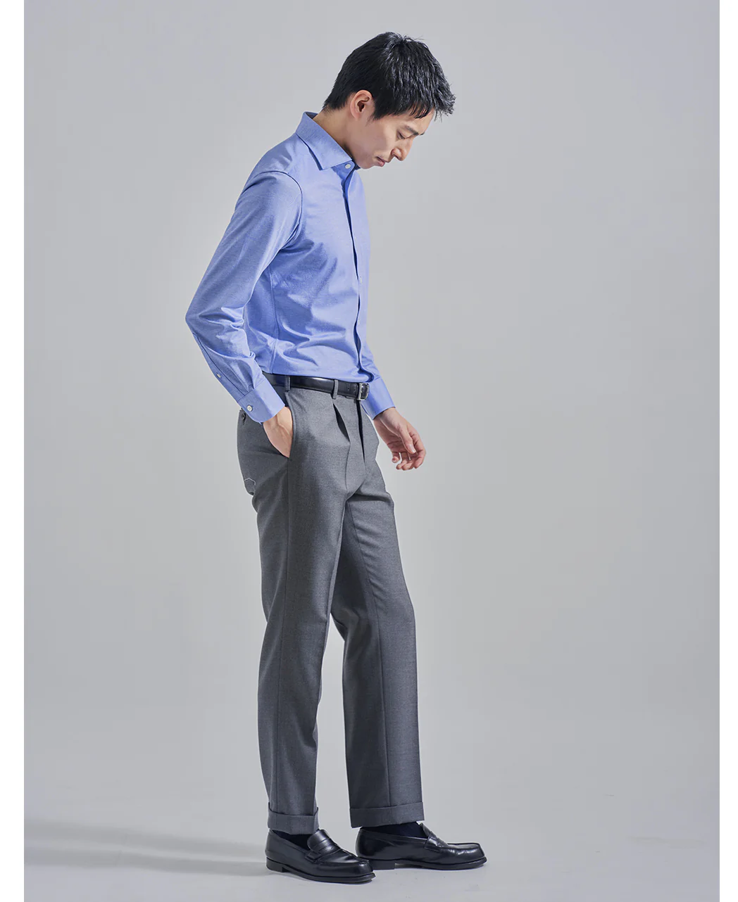 TOKYO SLIM FIT - Spread J-Tech Stretch EASY CARE High-Gauge Jacquard - Image 16