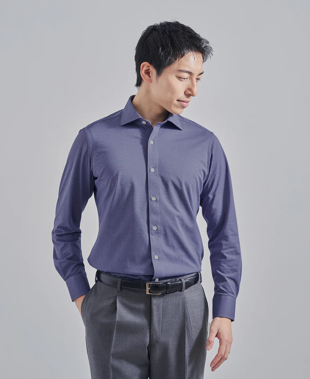 TOKYO SLIM FIT - Spread J-Tech Stretch EASY CARE High-Gauge Jacquard - Image 23