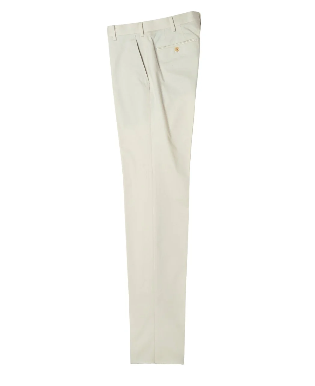 Flat-Front Stretch Pants Cotton Blend - Image 7