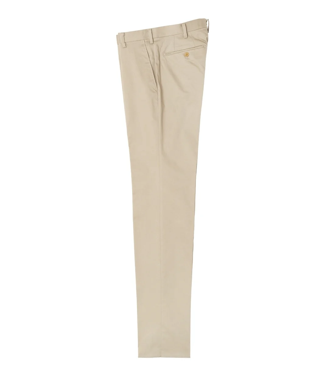 Flat-Front Stretch Pants Cotton - Image 11
