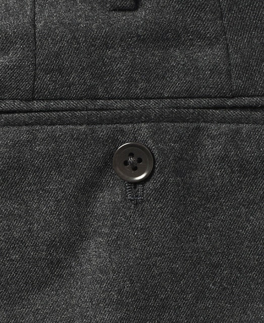 Wool Slacks Stretch Flannel single pleat - Image 10