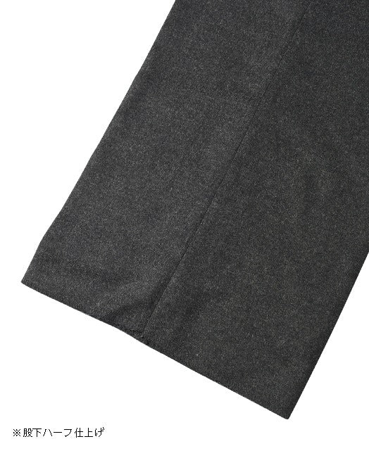 Wool Slacks Stretch Flannel single pleat - Image 11