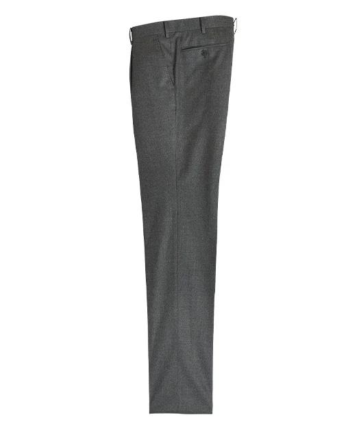 Wool Slacks Stretch Flannel single pleat - Image 13