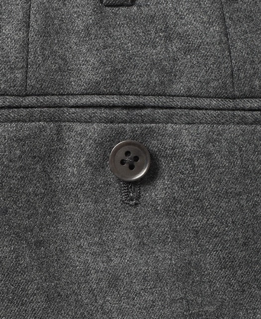 Wool Slacks Stretch Flannel single pleat - Image 16