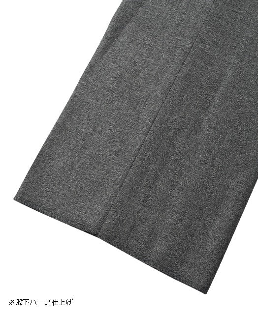 Wool Slacks Stretch Flannel single pleat - Image 17