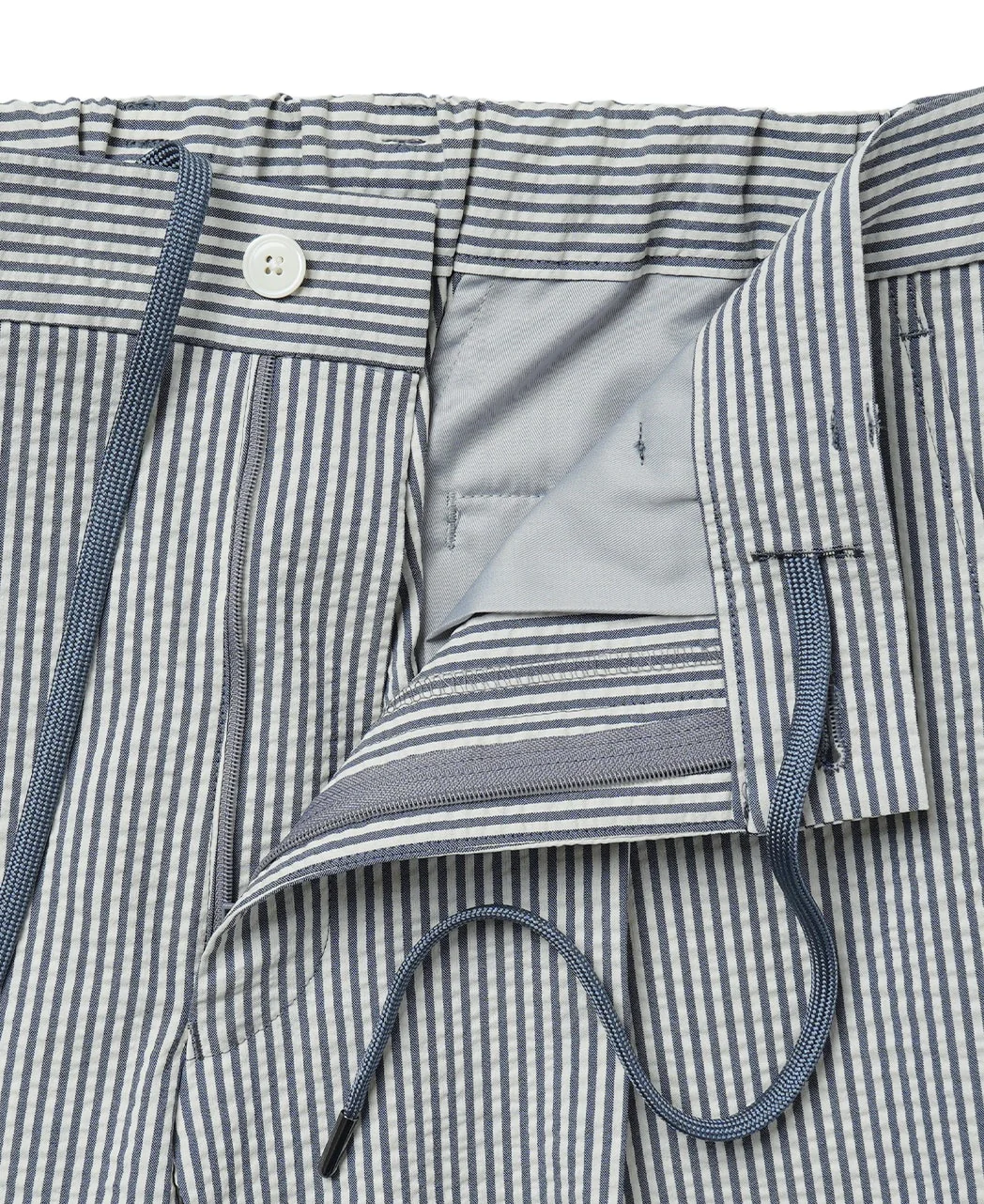 Drawcord Slacks Seersucker - Image 3