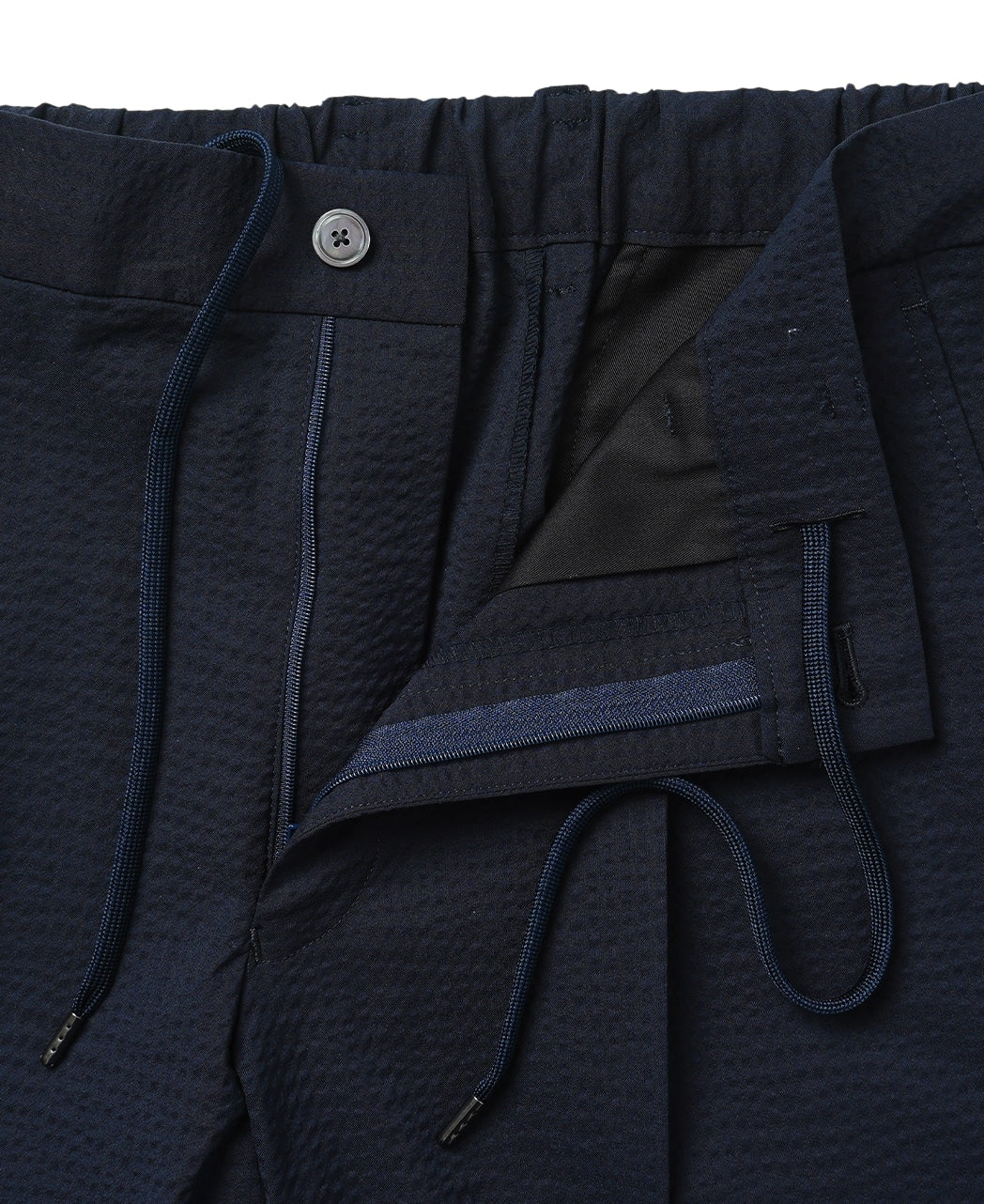 Drawcord Slacks Seersucker - Image 9