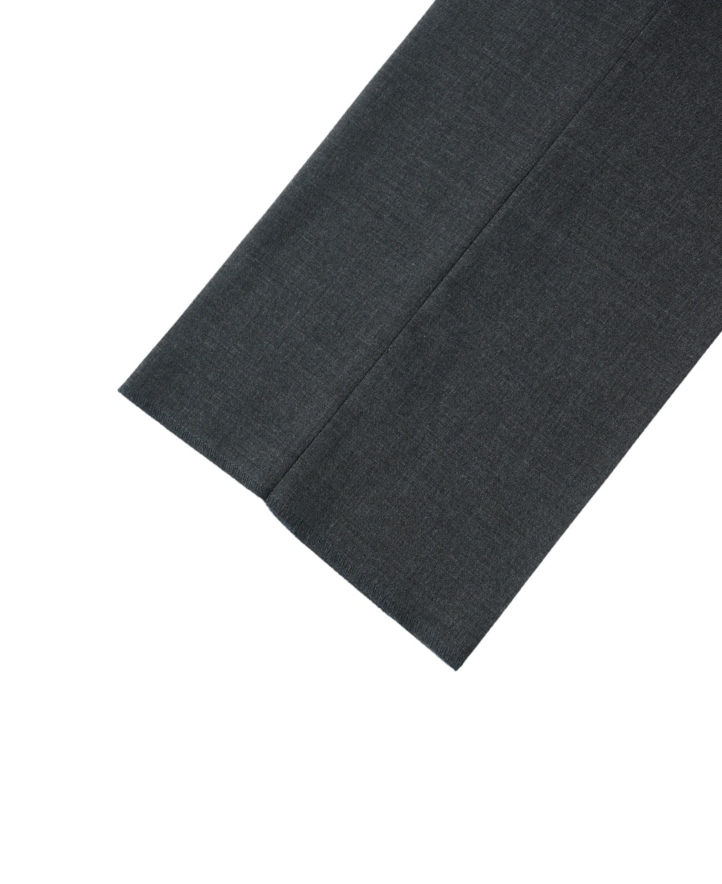 Flat-front wool trousers - Image 12