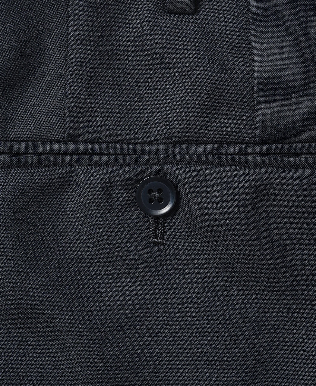 Flat-front wool trousers - Image 15