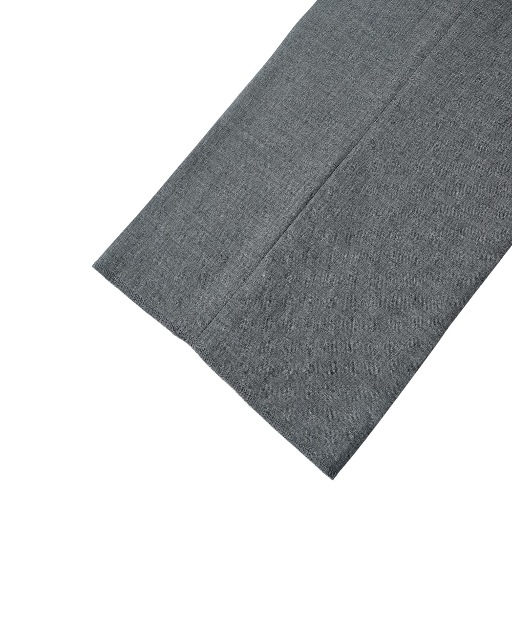 Flat-front wool trousers - Image 7