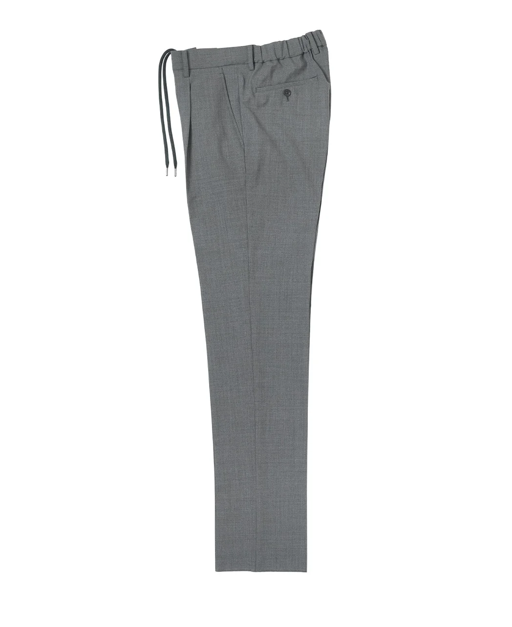 Drawcord Slacks Single Pleat