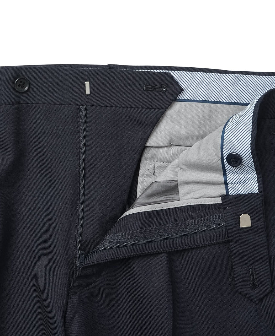 Flat-front Wool Slacks - Image 7
