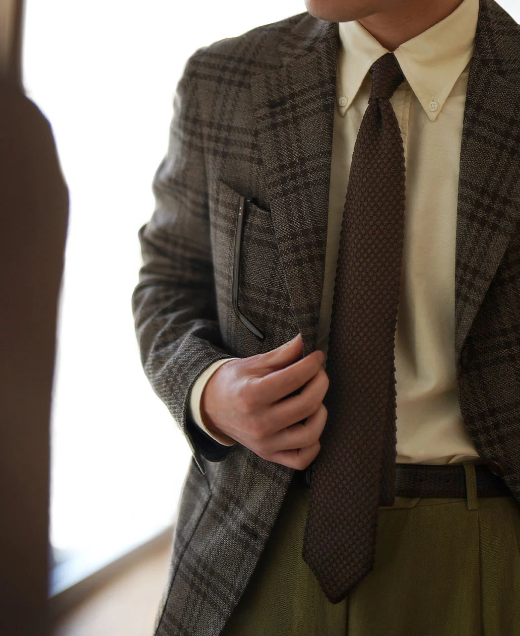 Check Jacket Marlane - Image 10