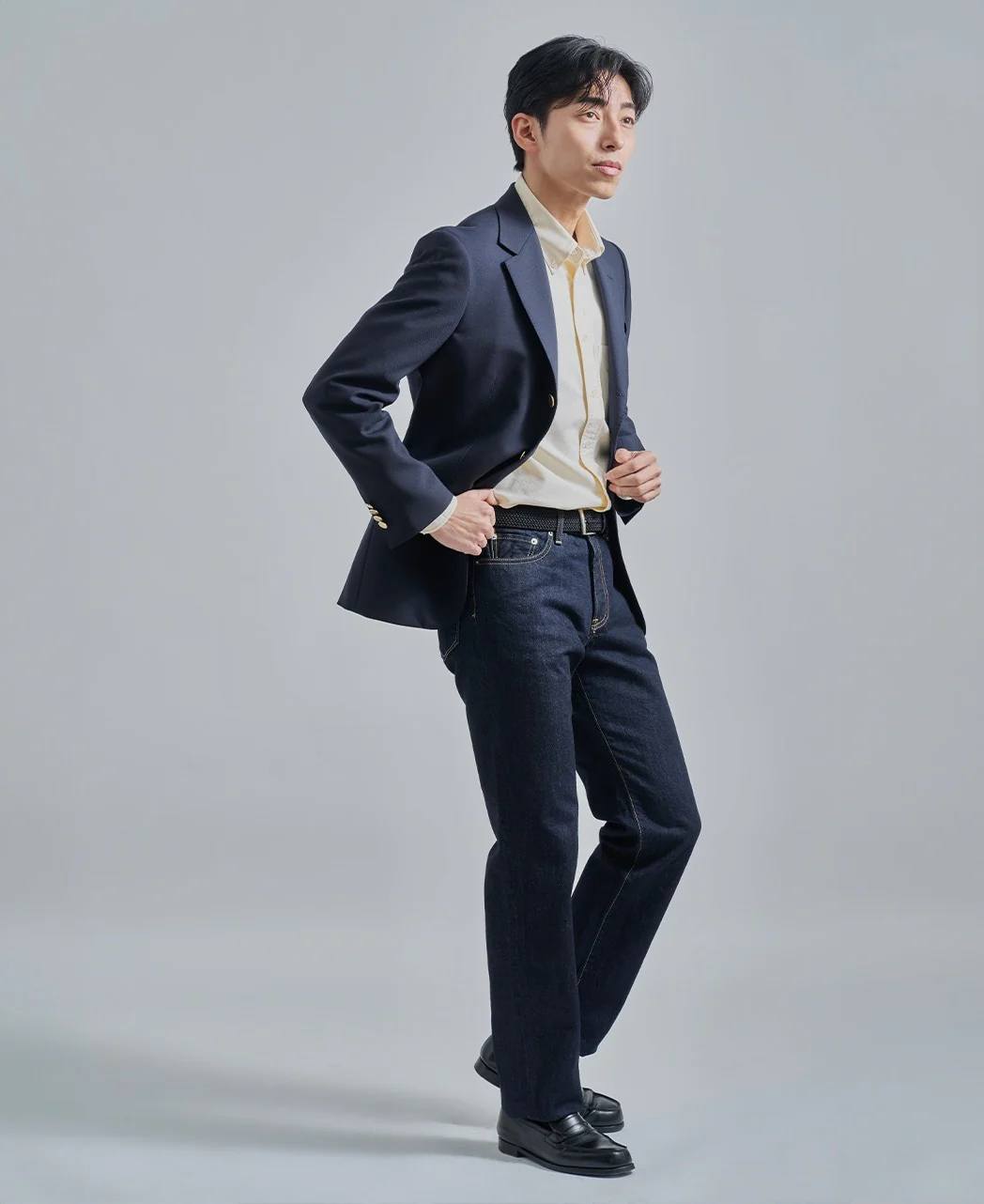3-Button Wool Jacket - Image 4