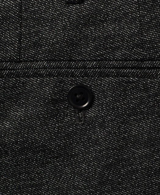 Wool Stretch Slacks (Single Pleat) Jersey Fabric - Image 5