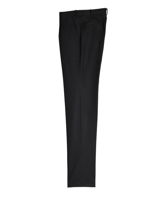 Wool Stretch Slacks (Single Pleat) Jersey Fabric - Image 8