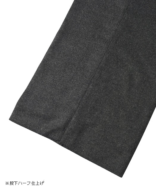 Wool Slacks Stretch Flannel single pleat - Image 14