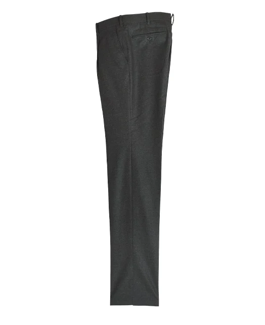 Wool Slacks Stretch Flannel single pleat - Image 8