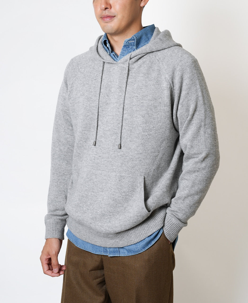 Wool Cashmere Knit Parka - Image 12