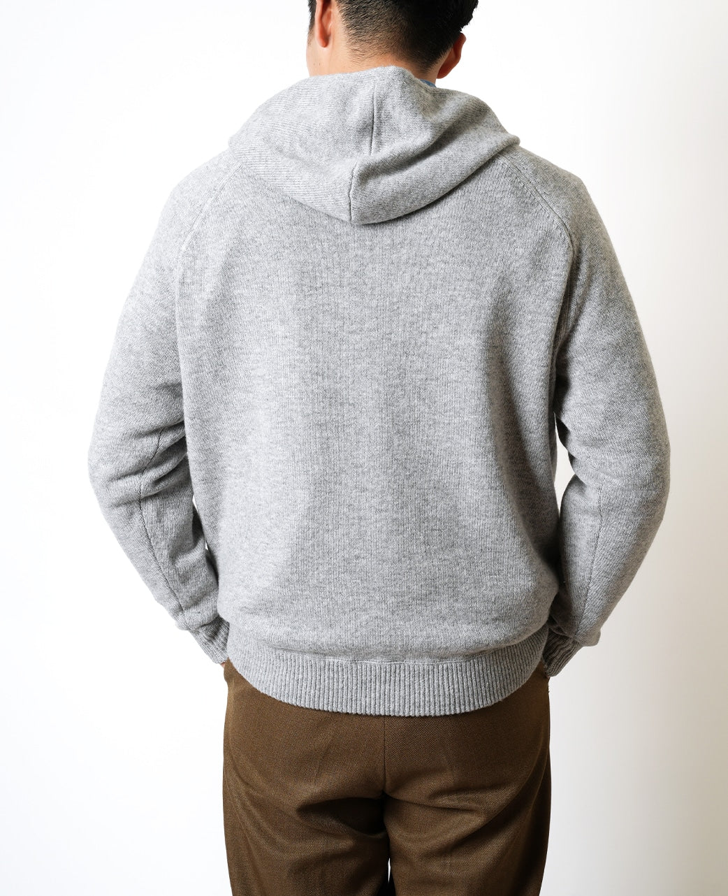 Wool Cashmere Knit Parka - Image 14