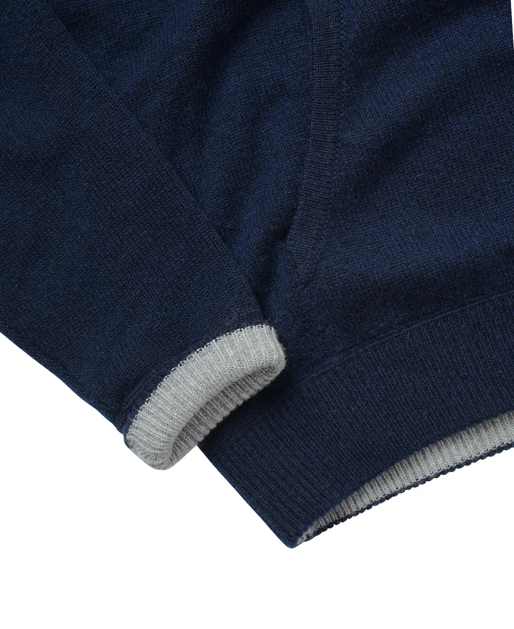 Wool Cashmere Knit Parka - Image 9