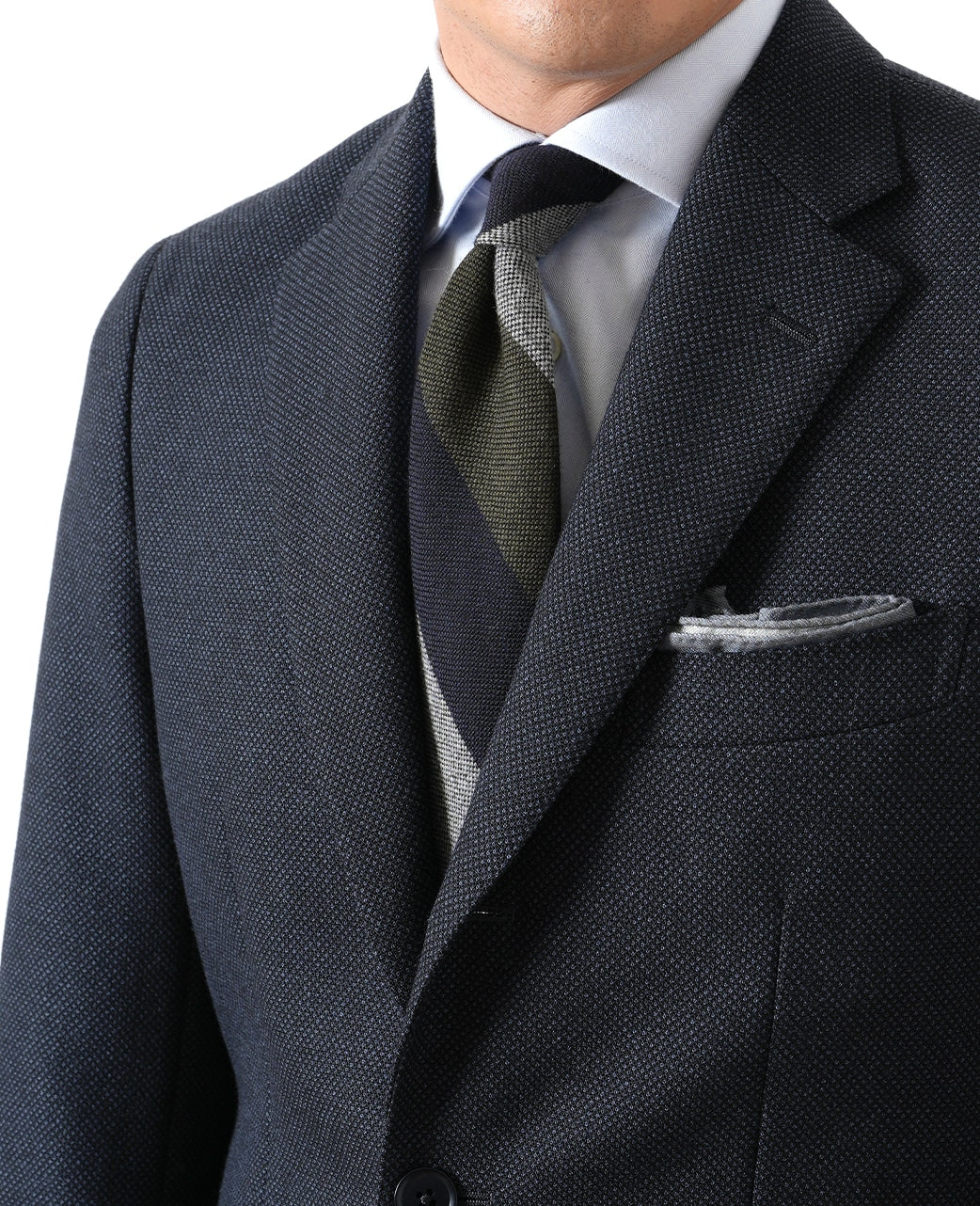 Birdseye Pattern Jacket - Image 9
