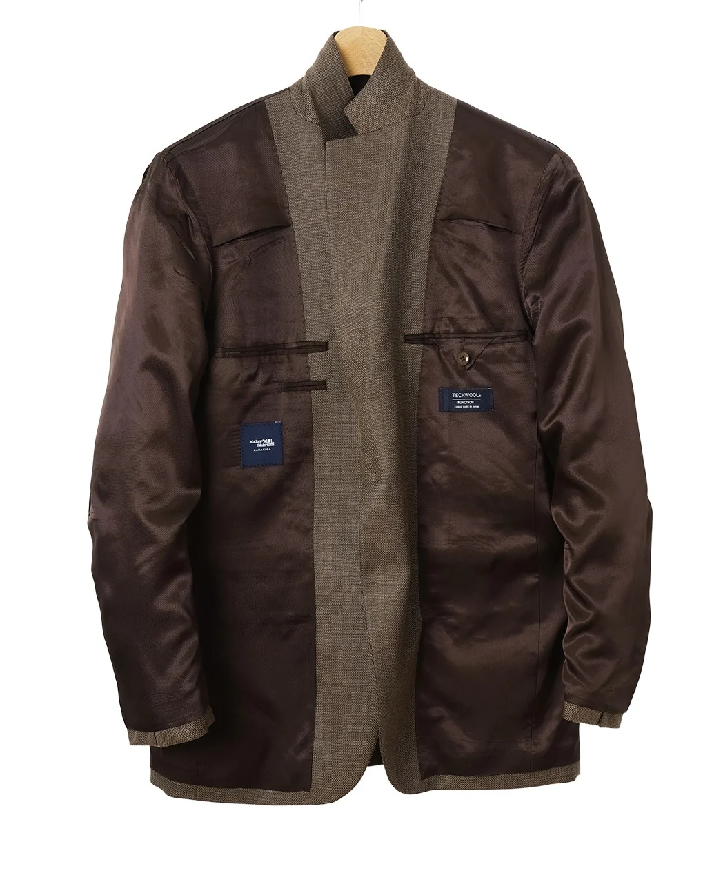 Bishu Tech Wool Hopsack Jacket - Image 4
