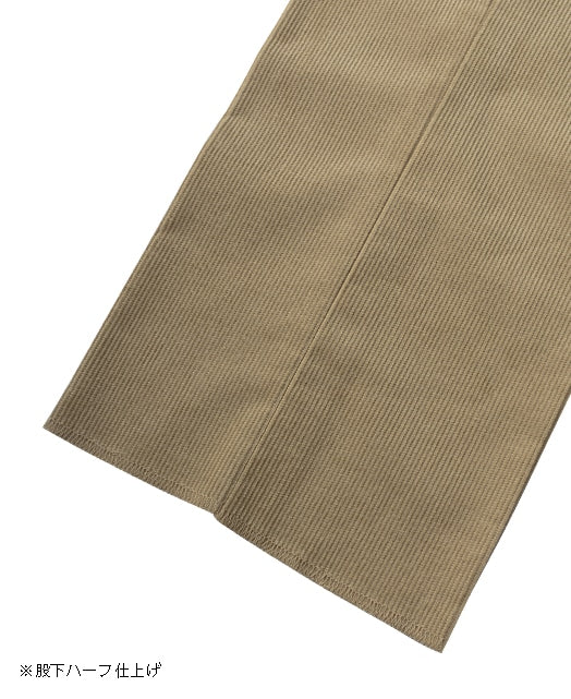 Cotton pants Fine-wale corduroy single pleat - Image 12