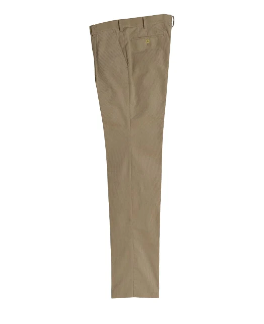 Cotton pants Fine-wale corduroy single pleat - Image 8