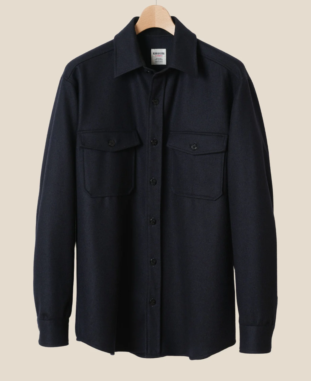 Wool Flannel CPO Shirt - Image 10