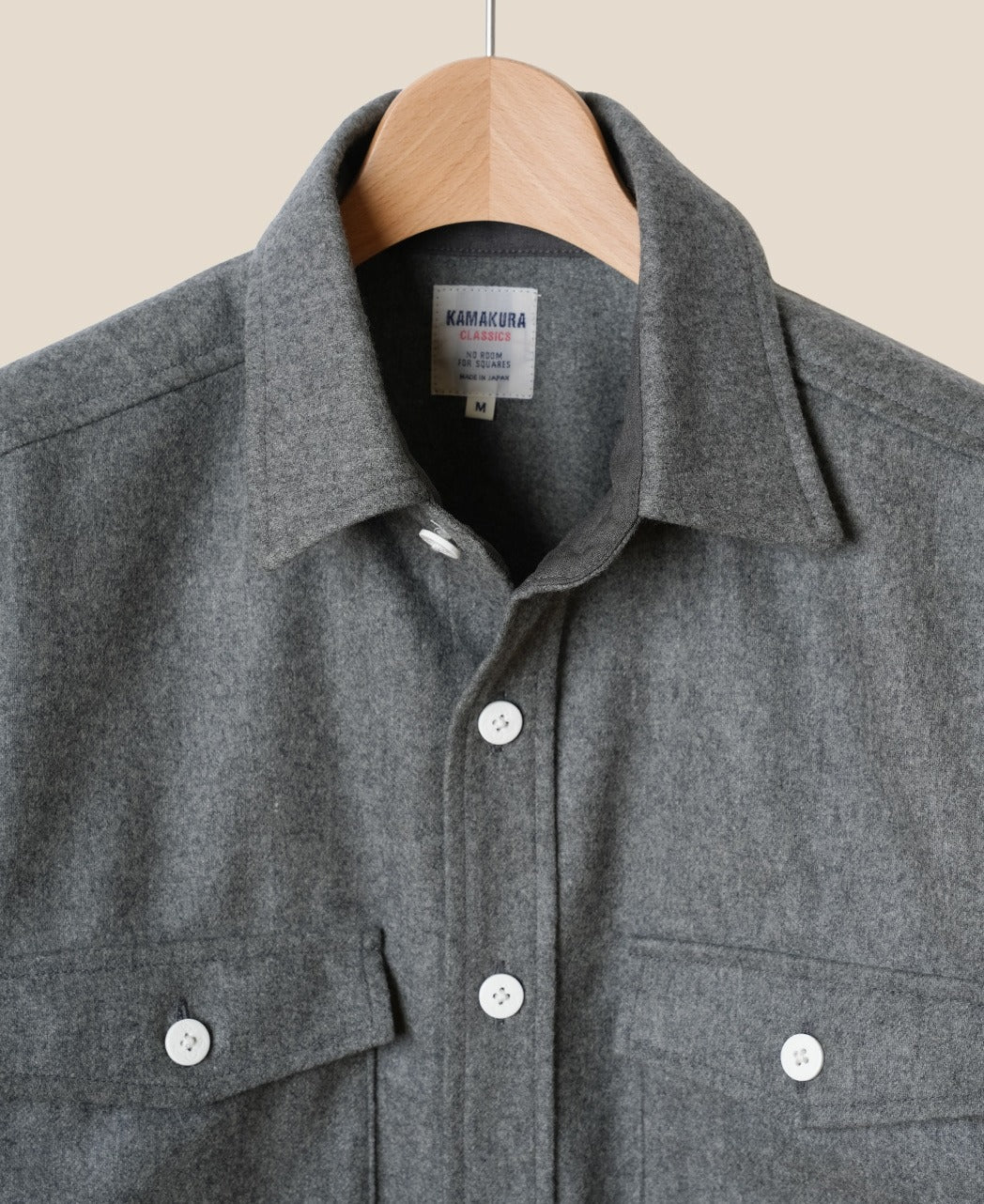 Wool Flannel CPO Shirt - Image 6