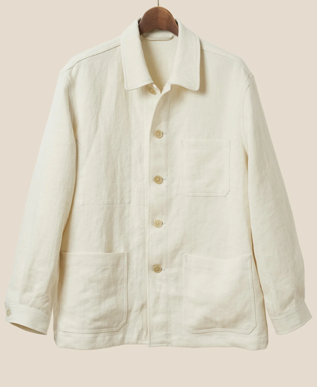 FRENCH WORK JACKET LINEN CANVAS - Image 12