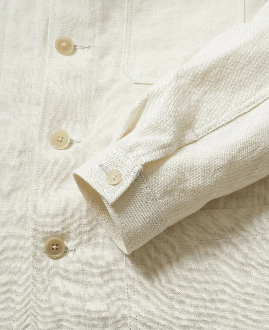 FRENCH WORK JACKET LINEN CANVAS - Image 18