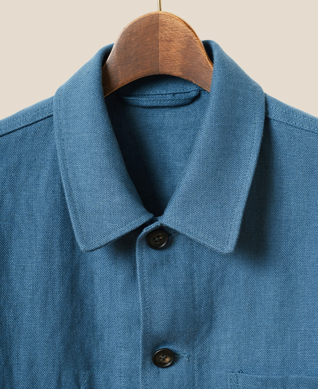 FRENCH WORK JACKET LINEN CANVAS - Image 7