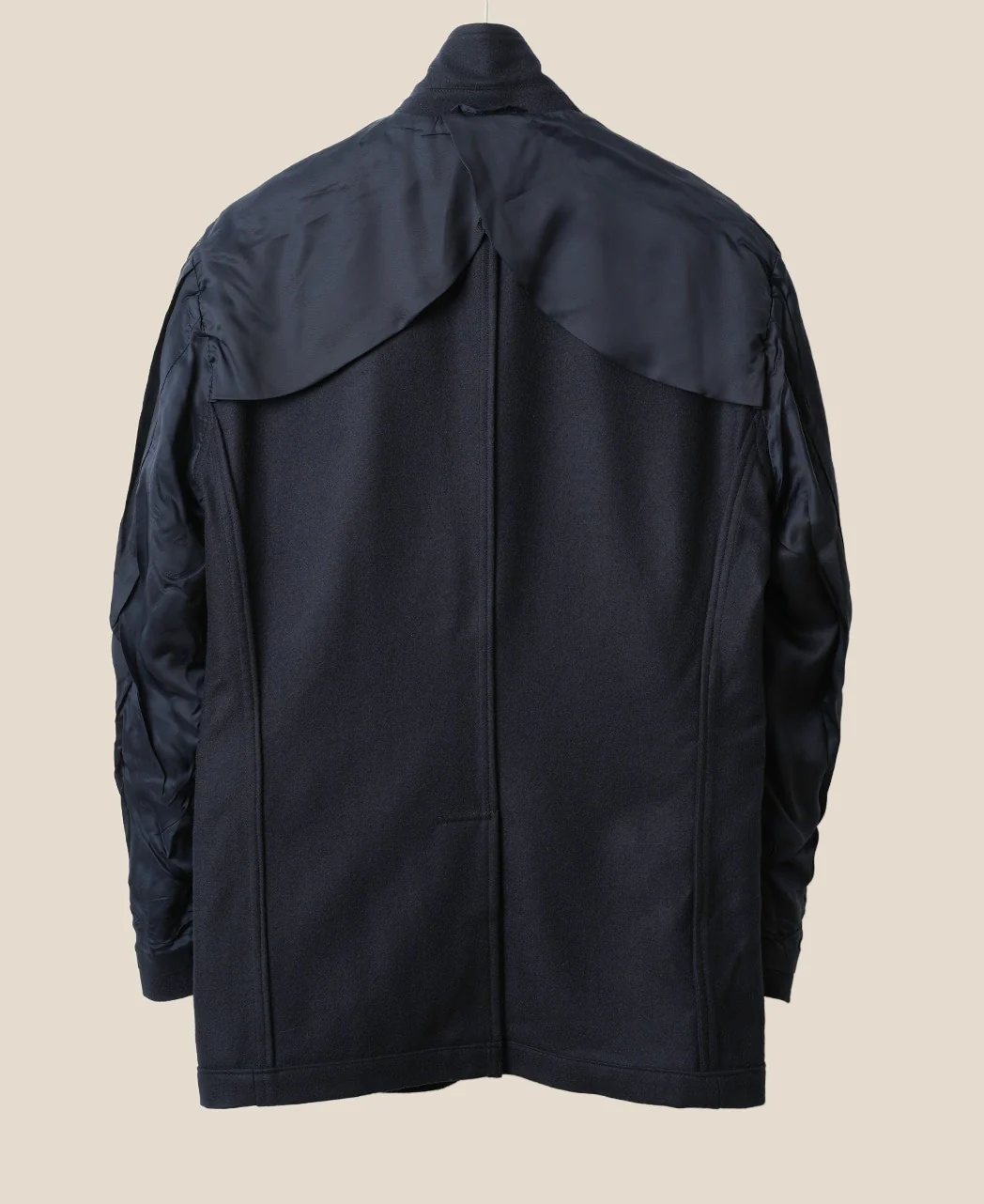 Unstructured Ivy Blazer Navy Flannel - Image 4