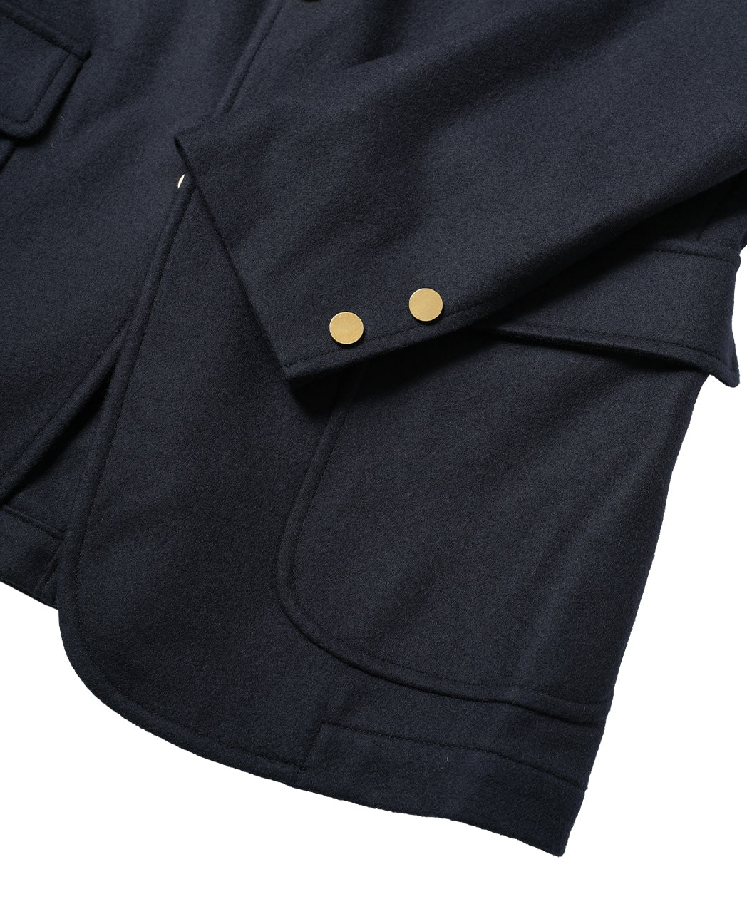 Unstructured Ivy Blazer Navy Flannel - Image 6