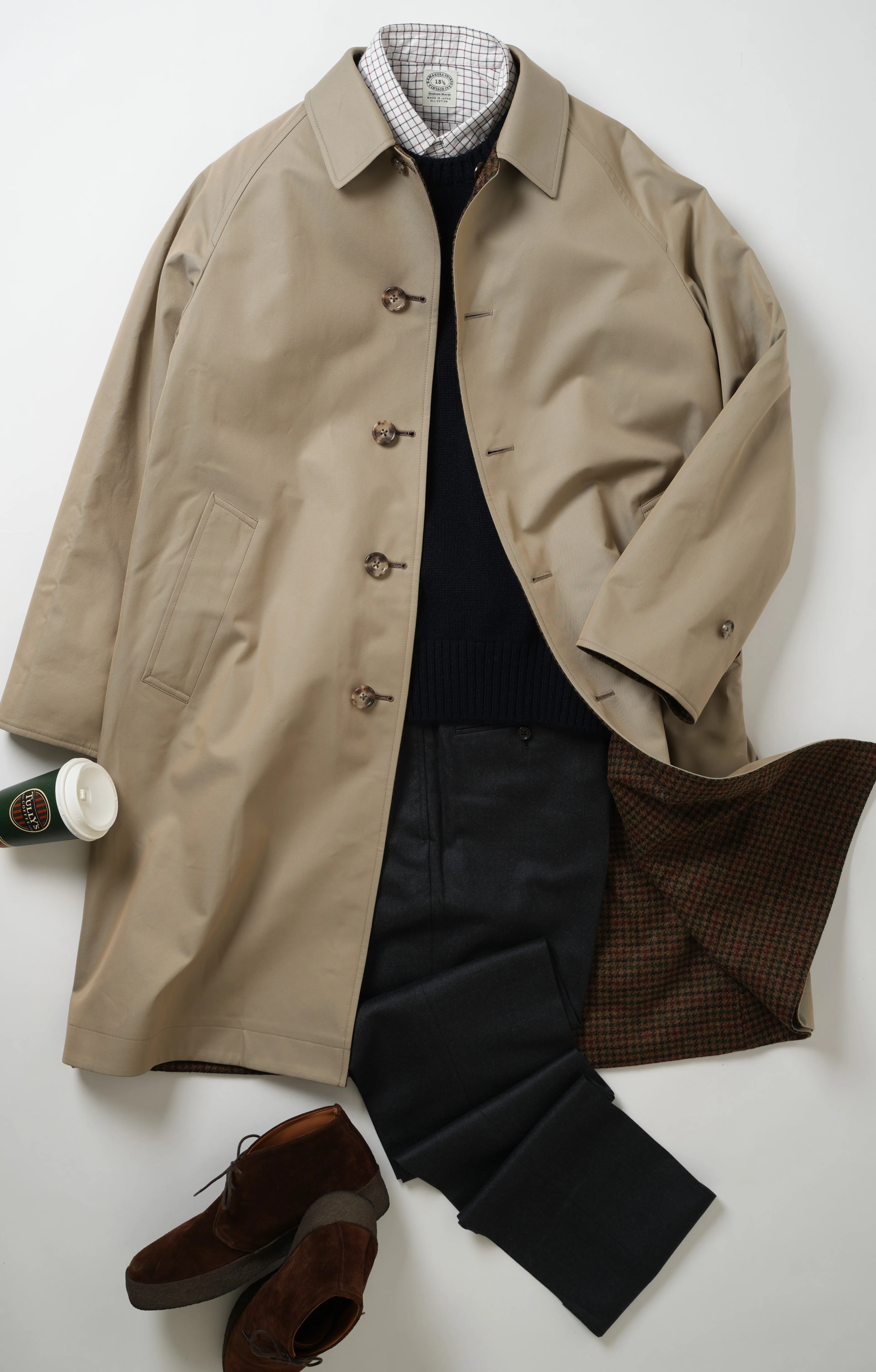 Reversible One Piece Sleeve Coat - Image 16