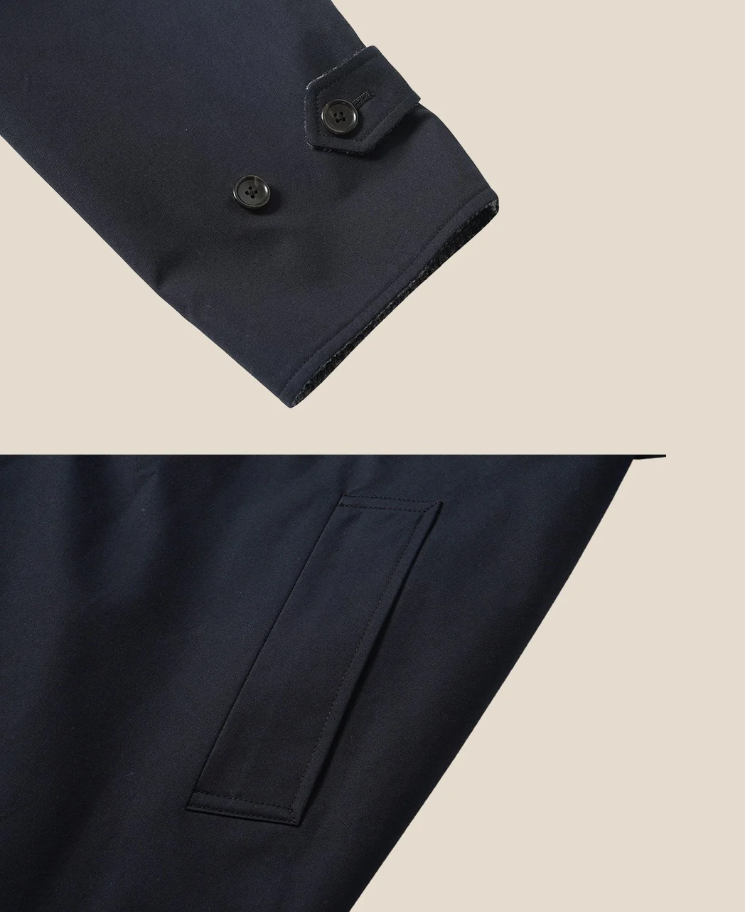 Reversible One Piece Sleeve Coat - Image 5